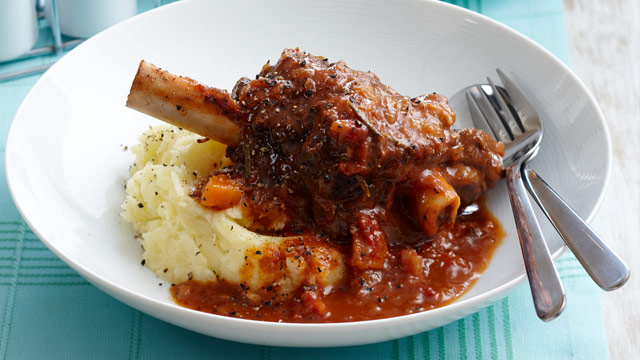 Slow-cooked-lamb-shanks